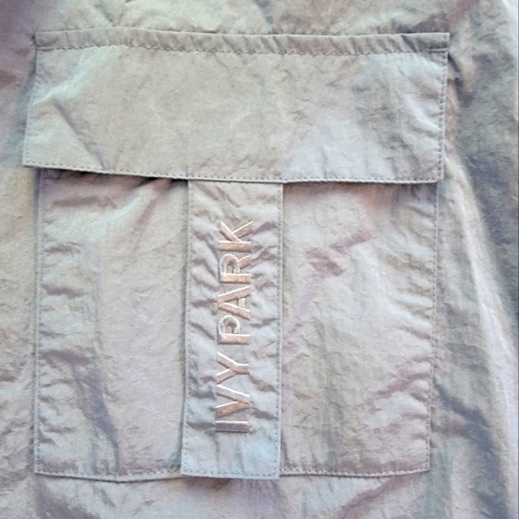 BRAND NEW Adidas Ivy Park Lite Blue Nylon *UNISEX* Track Jacket Men's/Women's XL - Picture 3 of 8